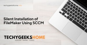 Silent Installation of FileMaker Using SCCM