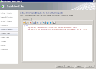 5 1 SCUP to deploy Java updates command lines