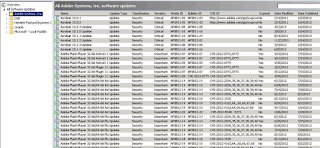 6 1 Updates listed within an imported SCUP catalog folder