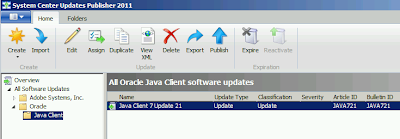11 1 Publish button on the SCUP ribbon