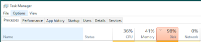 The Virtual Memory dialog showing the Automatically manage paging file size for all drives checkbox