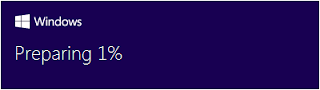 Windows 10 upgrade wizard: ready to install confirmation step