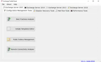 Exchange Toolkit