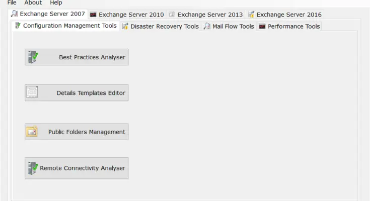 Exchange Toolkit