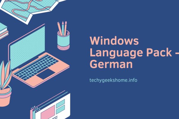 Windows 10 Language Pack - German