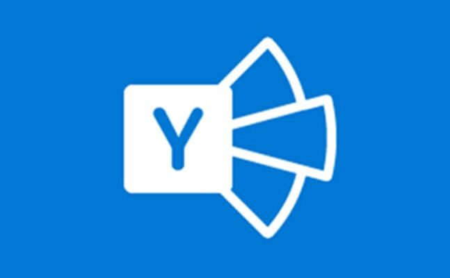 yammer blue logo