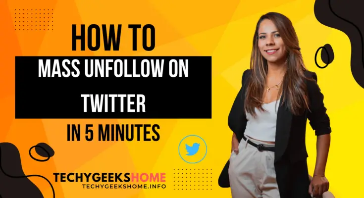 How to mass unfollow on Twitter