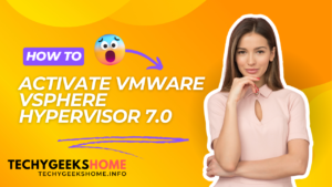 VMWare VSphere Hypervisor 7 Activation 1