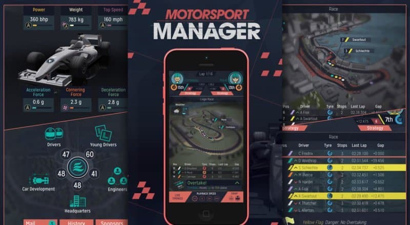 Motorsport Manager iOS