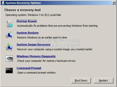 systemrecovery