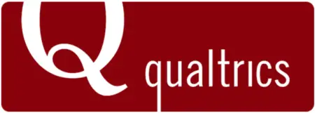Five Brands logo displayed in white text over a red background, featuring a large stylized letter 'q' on the left side.