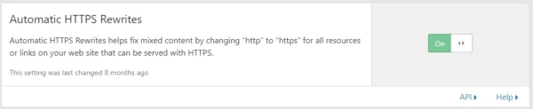 automatic https rewrites