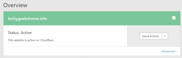 cloudflare active