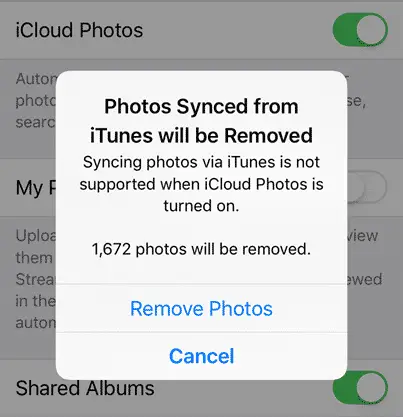 iCloud syncing problem