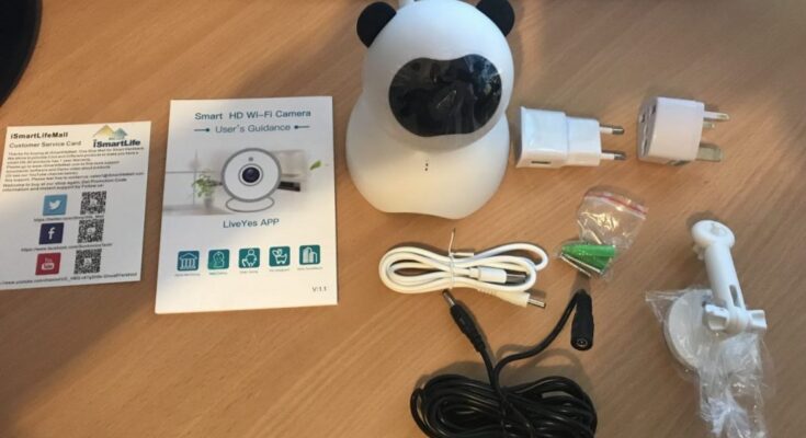 Smart HD wifi camera parts