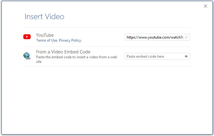 Microsoft Word Online Video Insert YouTube Video Microsoft Word Online Video Insert YouTube Video