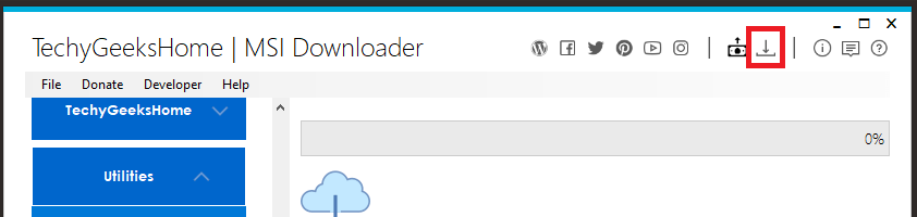 MSI Downloader Update Program MSI Downloader Update Program