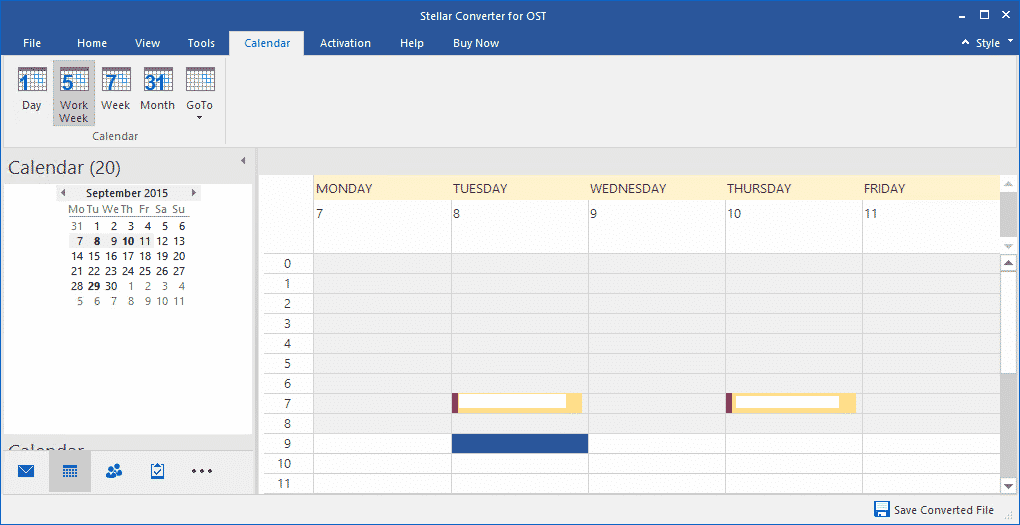 Stellar Converter for OST