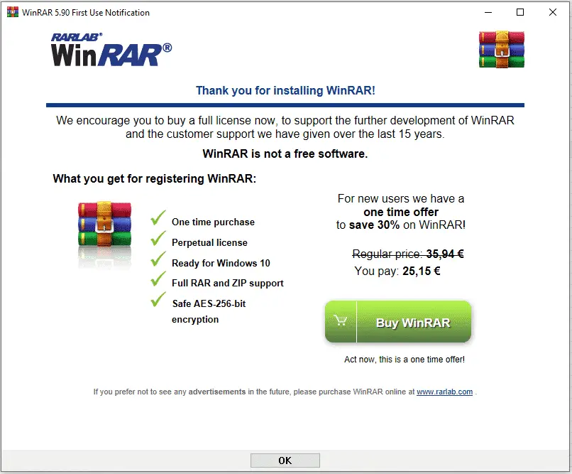 WinRAR Licence