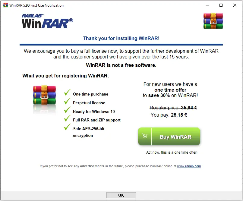 WinRAR Licence WinRAR Licence