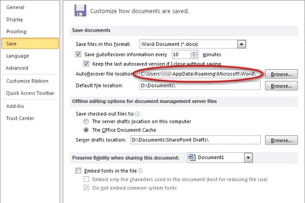 Two Ways to Successfully Recover Unsaved Word Document on Windows 7