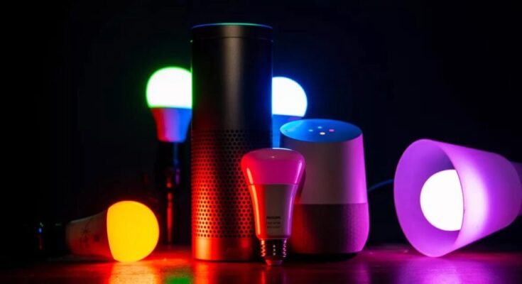 color-changing-smart-led-bulb-promo-philips-hue-lifx-c-by-ge-alexa-google-assistant-home-echo