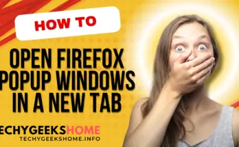 Open Firefox Popup Windows in a new tab