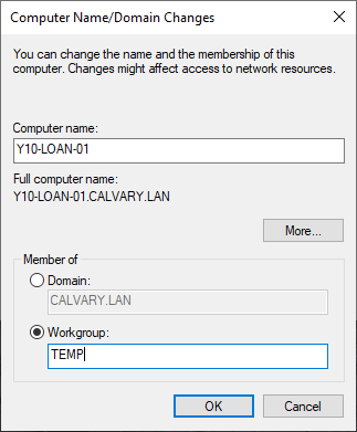 Fixing a Broken Connection to Active Directory 4