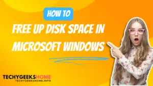 free up disk space in windows