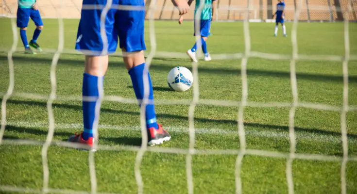 kids playing soccer