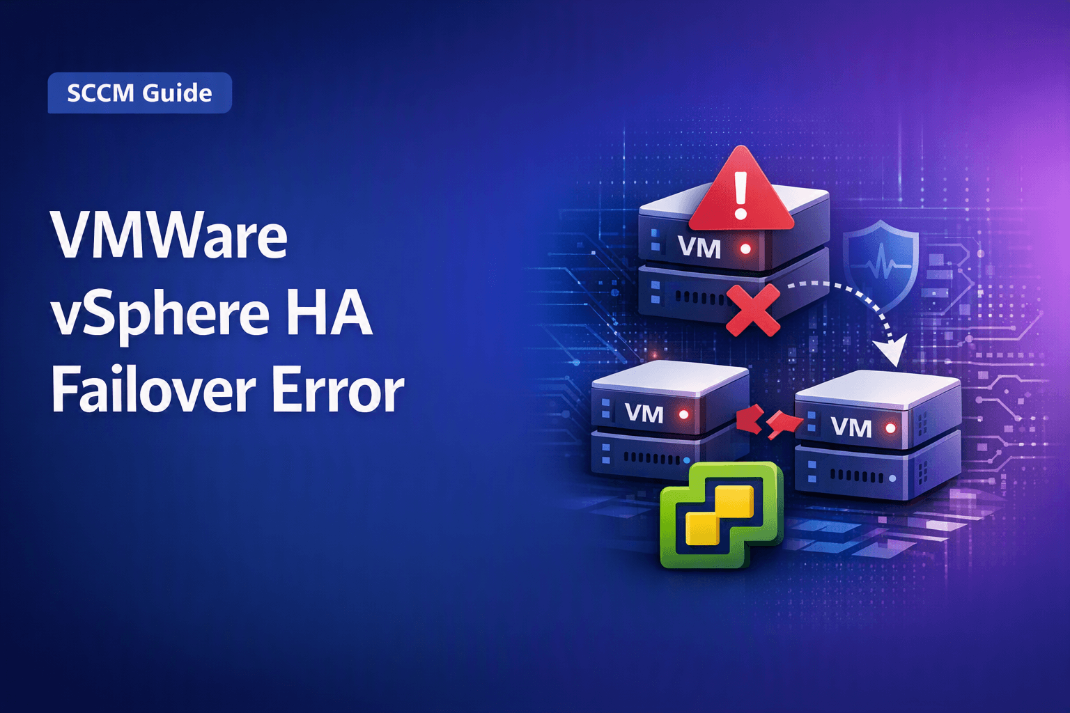 VMWare vSphere HA Failover Error