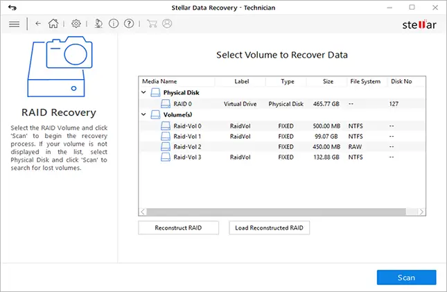 An Introduction to RAID Data Recovery with Stellar Data Recovery Technician 6