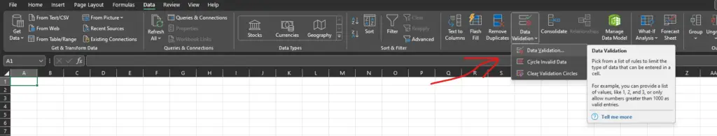 Mastering Drop-Down Options in Microsoft Excel 1