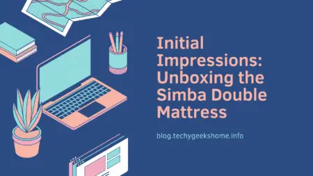 Initial Impressions Unboxing the Simba Double Mattress