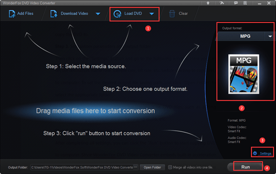 WonderFox DVD Video Converter Load DVD List