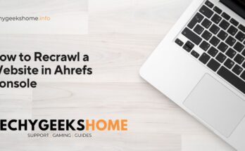 How to Recrawl a Website in Ahrefs Console