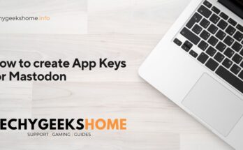 How to create App Keys for Mastodon