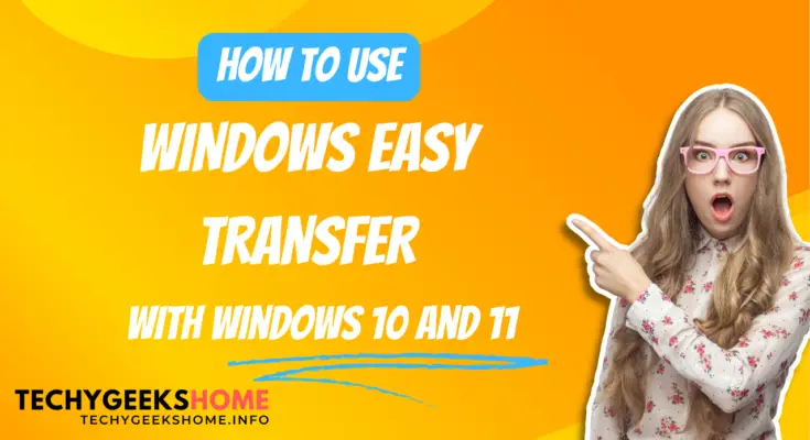 windows easy transfer thumdnail