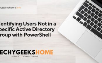 Identifying Users Not in a Specific Active Directory Group with PowerShell