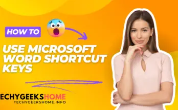 Use Microsoft Word Shortcut Keys