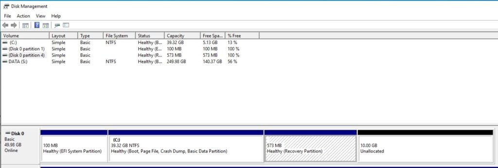 How to Extend a Virtual Hard Drive with a Recovery Partition in the Way 2