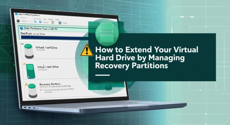 How to Extend a Virtual Hard Drive with a Recovery Partition in the Way 1