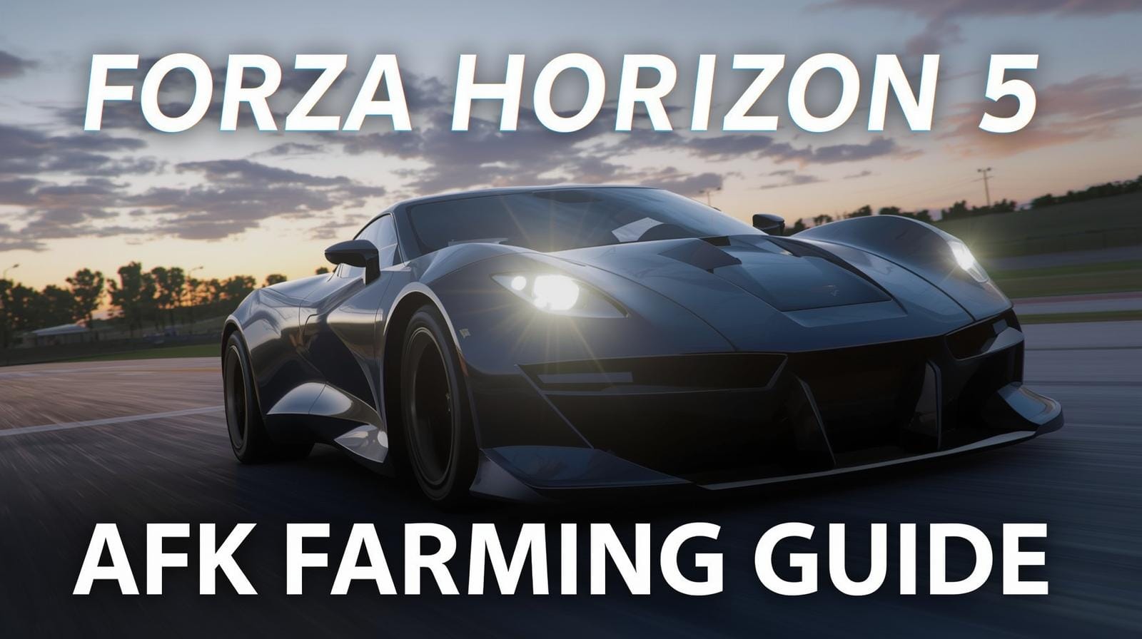 Forza Horizon 5 How to AFK Farm