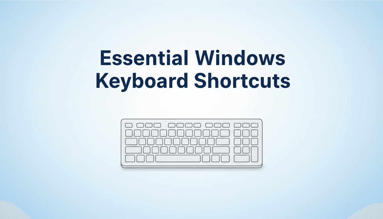 Essential Keyboard Shortcuts