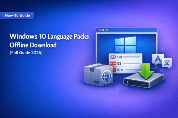 Windows 10 Language Packs