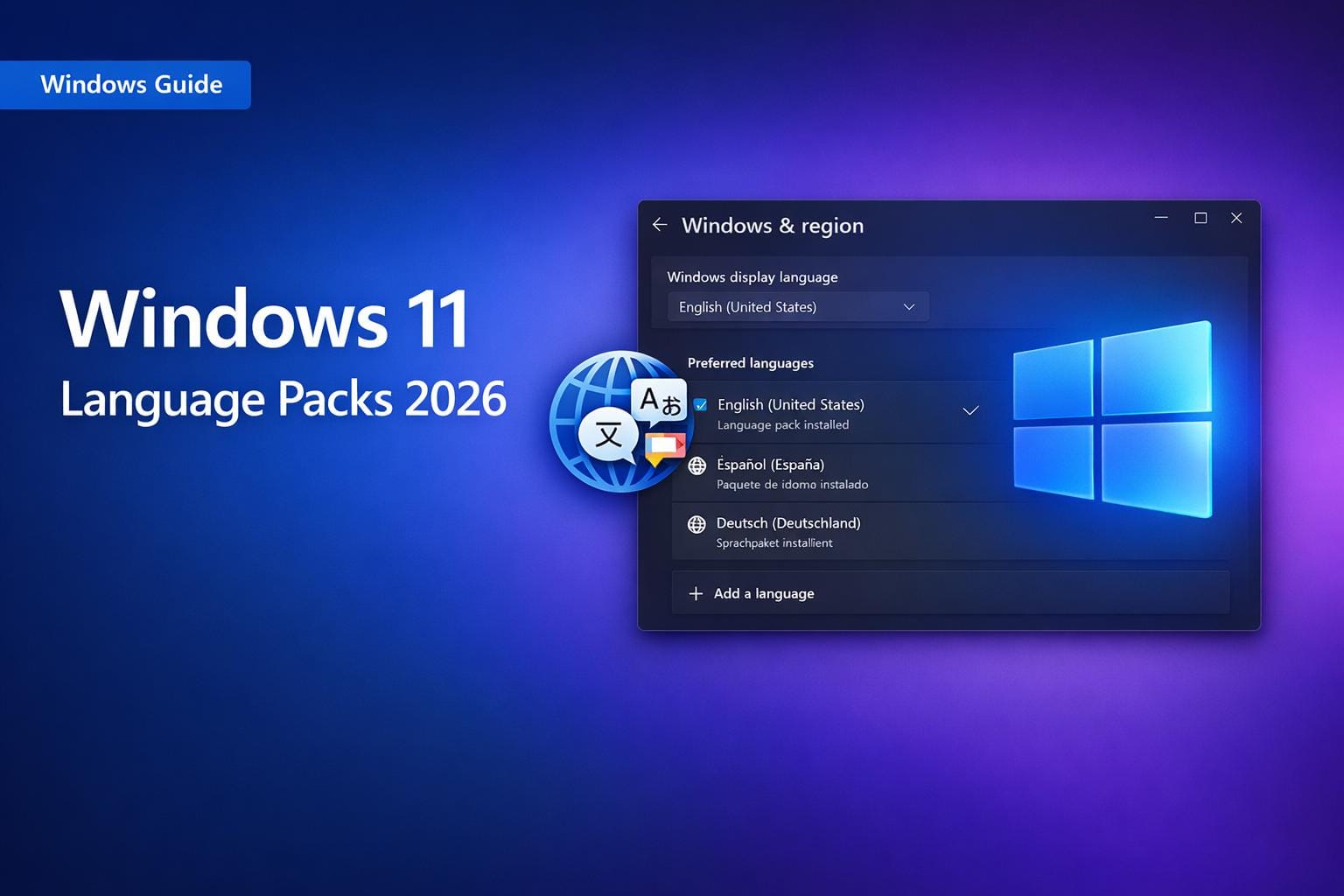 How to download and install Windows 11 language packs using DISM Windows Update and VLSC 2026