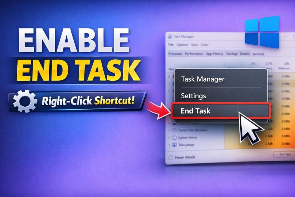 End Task in Windows