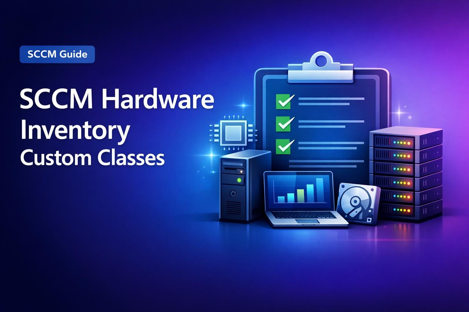 SCCM Hardware Inventory — Custom Classes and Collections