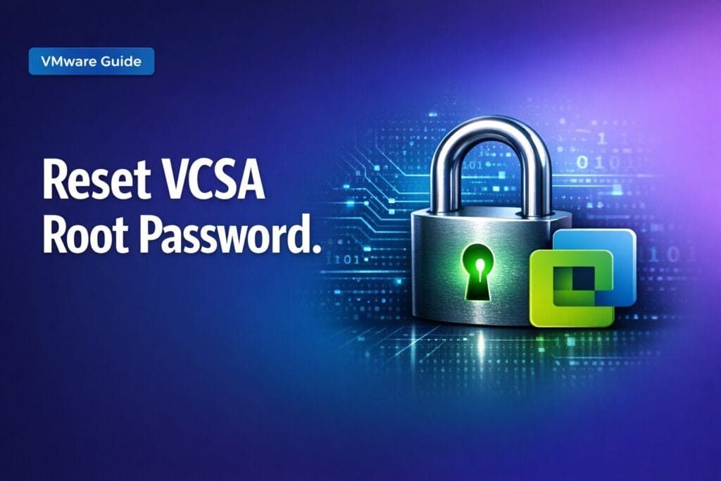 VCSA Root Password Reset