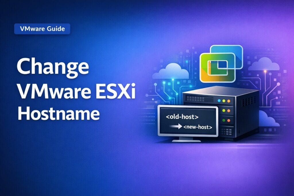 VMware ESXi Hostname
